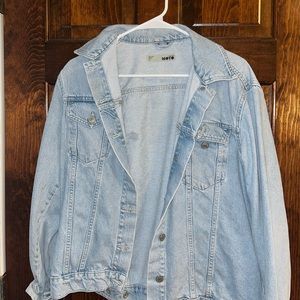 Light wash Topshop Jean jacket